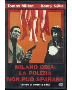 DVD Milano odia la polizia non può sparare EDITORIALE ita usato B15