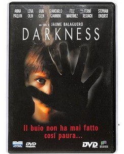 DVD Darkness ed. Master EDITORIALE ita usato B21
