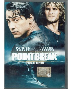 DVD Point break punto di rottura ed. Warner Bros EDITORIALE ita usato B21