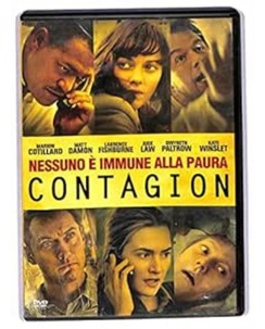 DVD Contagion ed. Warner Bros EDITORIALE ita usato B21