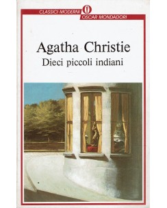 Agatha Christie : dieci piccoli indiani ed. Oscar Mondadori A92