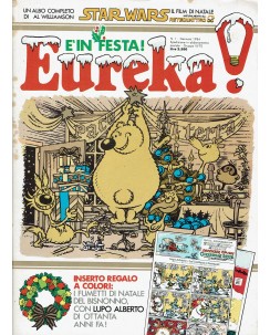 Eureka è in festa n.   1 1984 con INSERTO e ADESIVO Star Wars ed. Corno FU45