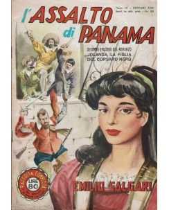 Raccolta completa romanzi Salgari 73 assalto di Panama ed. Messagerie FU47
