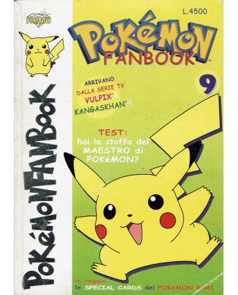 Pokemon fanbook n. 9 allegate SPECIAL CARD ed. Diamond BO05