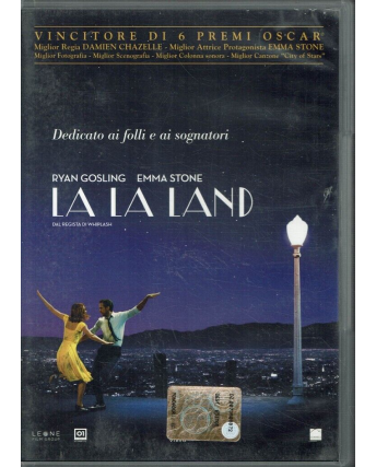DVD La La land ed. 01 Distribution EDITORIALE ita usato B21