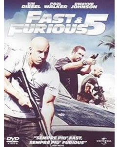 DVD Fast and furious 5 ed. Universal ita usato B21