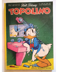 Topolino n.1189 * 10 settembre 1978 * Walt Disney - Mondadori