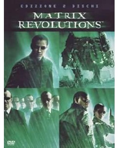 DVD Matrix revolutions 2 dischi ed. Warner Bros ita usato B21