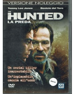 DVD  The hunted la preda ed. 01 Distribution EX NOLEGGIO ita usato B23