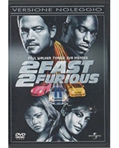 DVD Fast and furious 2 ed. Universal EX NOLEGGIO ita usato B23