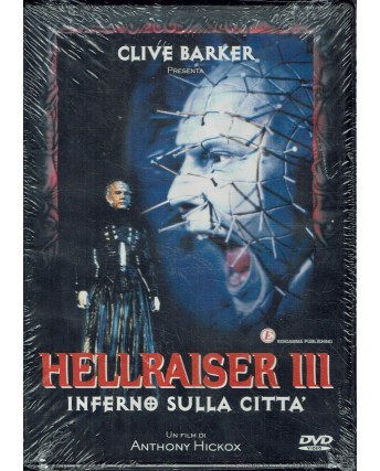 DVD Hellraiser III inferno sulla città ed. Edigramma EDITORIALE ita nuovo B23