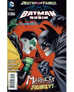 Batman and Robin 16 di Tomasi e Gray in lingua originale ed. Dc Comics OL13