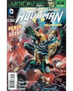 Aquaman  16 di Johns e Thibert in lingua originale ed. Dc Comics OL16