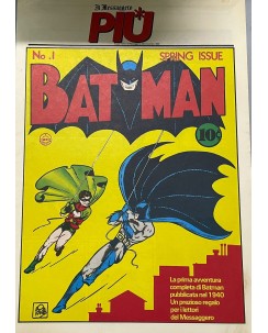 Il messaggero più Batman 1 di Bob Kane ed. Messaggero FF17