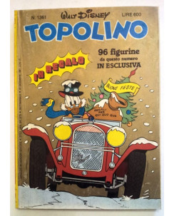 Topolino n.1361 27 dicembre 1981 ed. Walt Disney Mondadori