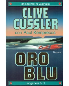 Clive Cussler : oro blu ed. Longanesi A63