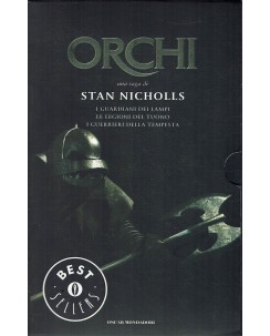 Stan Nicholls : orchi 3 libri ed. Oscar Mondadori A57
