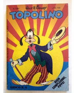 Topolino n.1381 * 16 maggio 1982 * Walt Disney - Mondadori