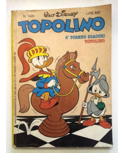 Topolino n.1423 * 6 marzo 1983 * Walt Disney - Mondadori 