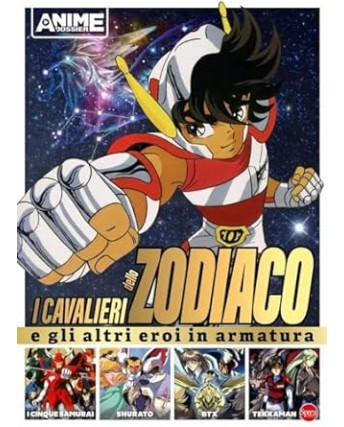 Anime dossier I cavalieri dello zodiaco FANZINE ed. Sprea Comics FU47
