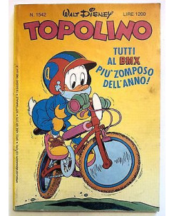 Topolino n.1542 16 giugno 1985 ed. Walt Disney Mondadori