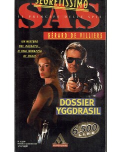 Segretissimo SAS 1370 Gerard De Villiers : dossier Yggdrasil ed. Mondadori A76