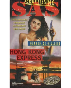 Segretissimo SAS 1357 Gerard De Villiers : Hong Kong express ed. Mondadori A63