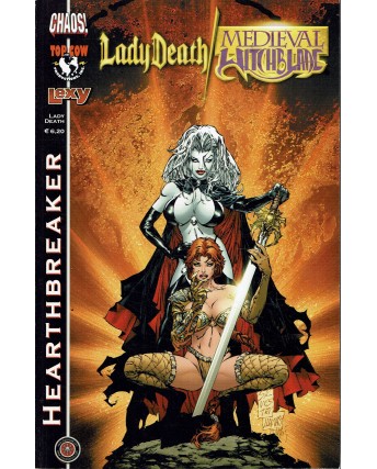 Lady Death medieval Witchblade  1 di Ostrander ed. Chaos Comics SU19
