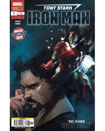 Iron Man  65 Tony Stark noi siamo Iron Man di Slott e Schitti ed. Panini Comics