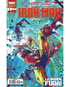 Iron Man  67 Tony Stark  la grande fuga di Slott e Schitti ed. Panini Comics