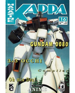 Kappa Magazine n. 16 Gundam 0080 Oh mia dea ed. Star Comics