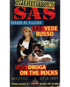 Supersegretissimo SAS    7 Gerard De Villiers : vede russo ed. Mondadori A72