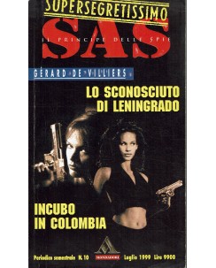 Supersegretissimo SAS   10 G. De Villiers : incubo Colombia ed. Mondadori A72