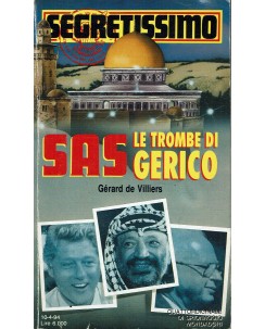 Segretissimo 1251 Gerard De Villiers : Sas tombe Gerico ed. Mondadori A72