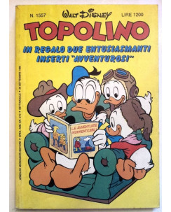 Topolino n.1557 * 29 settembre 1985 * Walt Disney - Mondadori