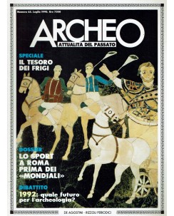 Archeo n.  65 anno '90 lo sport a Roma prima dei mondiali ed. De Agostini FF07