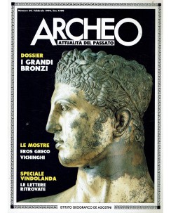 Archeo n.  60 anno '90 i grandi bronzi ed. De Agostini FF07