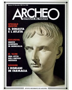 Archeo n.  57 anno '89 i romani in farmacia ed. De Agostini FF03