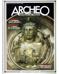 Archeo n.  45 anno '88 archeologia del Sahara ed. De Agostini FF03