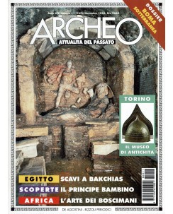 Archeo n. 165 anno '98 Roma sotterranea ed. De Agostini FF03
