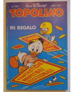 Topolino n.1558 * 6 ottobre 1985 * Walt Disney - Mondadori