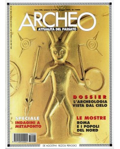 Archeo n. 147 anno '97 l'archeologia vista dal cielo ed. De Agostini FF05