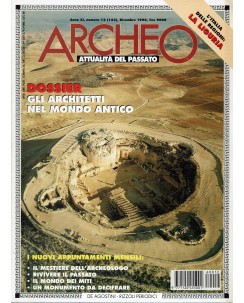 Archeo n. 142 anno '97 gli architetti nel mondo antico ed. De Agostini FF05