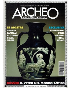 Archeo n. 141 anno '97 il vetro nel mondo antico ed. De Agostini FF05