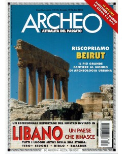 Archeo n. 131 anno '96 Libano un paese che rinasce ed. De Agostini FF05