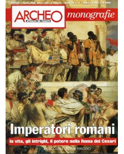 Archeo monografie   1 '95 imperatori romani ed. De Agostini FF01