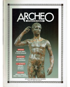 Archeo  30 anno '87 arte e civiltà India antica ed. De Agostini FF01