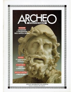 Archeo  31 anno '87 leggende e tradizioni antica Roma ed. De Agostini FF01