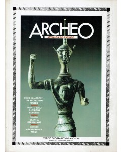 Archeo  18 anno '86 archeologia oggi ed. De Agostini FF01