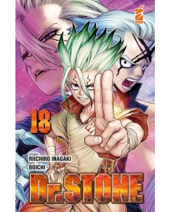Dr. Stone 18 di R. Inagaki e Boichi ed. Star Comics NUOVO